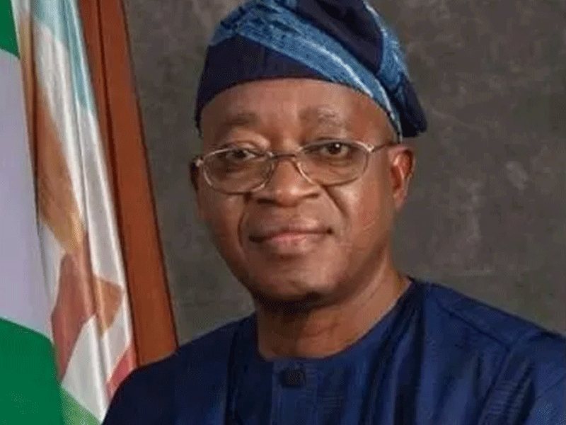 Nigeria's Minister of Marine and Blue Economy at the Badagry port MoU signing (THISDAY)