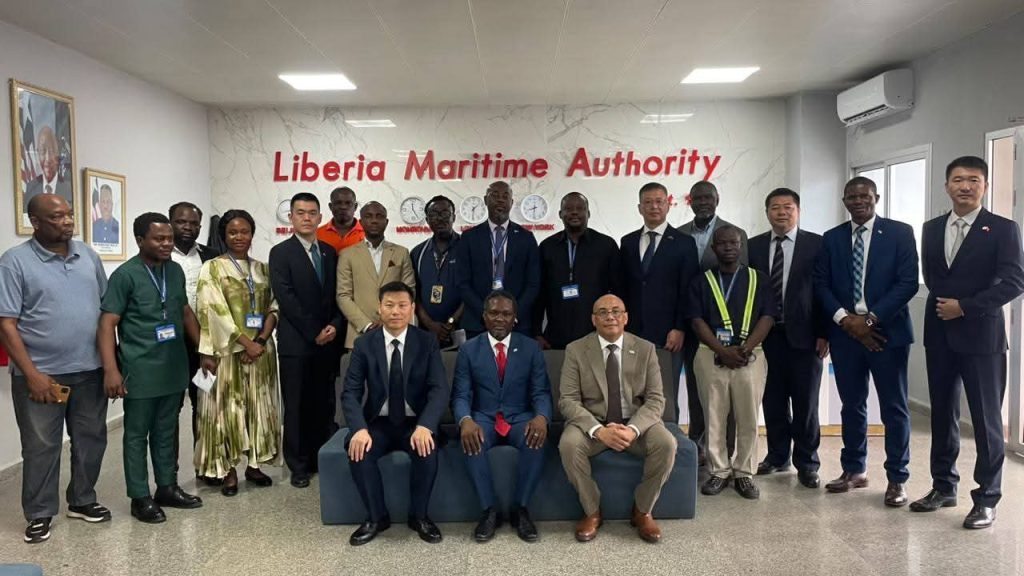 Liberia Maritime Authority and China MSA delegation meeting (Oracle News Daily)