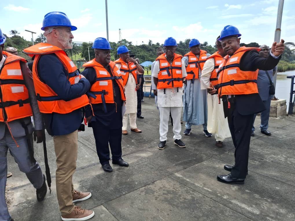 MAN Oron and Liberian Maritime Authority delegation meeting (News Agency of Nigeria)